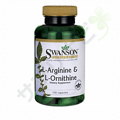 L-アルギニン&L-オルニチン 100錠 1本 | (Swanson)L- arginine & L- ornithine 100tablets one 100 錠