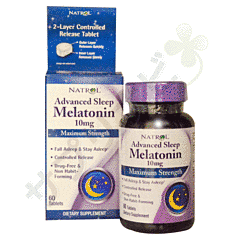 アドバンスドスリープメラトニン|Advanced Sleep Melatonin Maximum Strength 10mg 60Tablets 10mg 60 錠